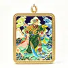 Venta directa del fabricante: Amuleto de Buda Guan Sheng Di Jun, Colgante de Guan Gong para Hombre, Estatua de Guan Yu, Thangka, Cadena para Suéter del Dios de la Riqueza