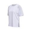 Roupas largas para ioga, corrida matinal, roupas fitness, respiráveis, de secagem rápida, top esportivo, camiseta de manga curta, blusa fina feminina de verão
