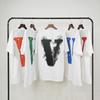 Vlone saludo manga corta V grande dragón chino limitado Fujiwara Hao Guanxi Wang Yibo con suelto pareja hombres