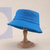 Sombrero de Sol Delgado de Color Sólido Simple para Mujer, Adecuado para Viajes y Ocio, Secado Rápido, Adelgazante del Rostro, Sombrero de Pescador con Protección Solar para Hombre, Sombrero Plegable