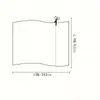 Tela Blanca para Arco de Boda 160.02cm X 10m Tela de Tul para Arco de Boda para Ceremonia de Boda