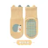 Selección premium de calcetines para niños, nuevos modelos de otoño e invierno, calcetines de piso para bebé antideslizantes, aislados con orejitas, hechos de algodón peinado