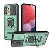 Aplicável ao novo Samsung A13 luta urso anel caso de telefone Samsung A04S magnético deslizante janela capa protetora