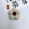 Novedad Otoño e Invierno Tela de Gofre Gruesa Accesorios de Flores, Accesorios para Ropa Infantil, Flores para Zapatos, Calcetines, Decoraciones para Fundas de Teléfono