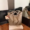 Bolso de Mano Casual de Alta Gama y Elegante, Bolso Cubo para Mujer, Nueva Moda Invierno 2025, Versátil, de Hombro, Cruzado, Bolso Madre e Hija