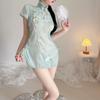 Divertido uniforme mulheres perspectiva bordado pijama cueca cama antiga tentação paixão perspectiva hot suit atacado mulheres