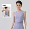 Camiseta de tirantes de modal para yoga para mujer con abertura cruzada en la espalda, hermoso diseño de espalda, ligera, transpirable, top casual para fitness