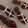 Sandalias de cuña de moda, Zapatos romanos, Zapatos de exterior para mujer 2026 Verano, Dorados, Casual, Sandalias francesas de tacón alto