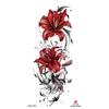 Impermeable pequeño tatuaje de brazo completo pegatina símbolo tótem animal calavera en stock al por mayor pegatina de tatuaje de texto