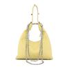 Bolso de hombro retro de gran capacidad, popular, de moda 2023, nuevo, con cadena, color sólido, informal, sencillo, para mujer