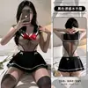 Mar de Flores Amor Diversão Sexy Estilo Doce Japonês Academia Roupas de Tela Menina JK Marinheiro Macacão de Uso Duplo