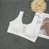 Xi Xinting 918 Ropa Interior Fina para Mujer para Estudiantes Ropa Interior de Escuela Secundaria Chaleco Deportivo para Mujer Taza Fija Agujero Transpirable