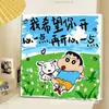 Nova Pintura a Óleo Digital do Crayon Shin-Chan DIY Desenho Animado Infantil Pintura a Óleo Colorida à Mão Presente de Aniversário para Amigos