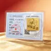 Pegatina para Teléfono Móvil de Oro Puro 999 Princesa Hazte Rica Foil de Oro Hazte Rico Rápido Pegatina para Refrigerador Año de la Oveja Ten Dinero para Gastar Tarjeta de Oro Regalo