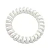 Anillo para el pelo de línea telefónica de sirena de dos colores alta elasticidad cara brillante combinación de colores coloridos cuerda para el pelo sin costuras banda para el pelo