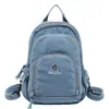2026 Verano Nuevo Estilo Coreano Moda Bolso de Mezclilla Mochila para Estudiante Viaje Personalidad Elegante Bolso Cruzado Casual