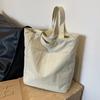 Bolsa de Tecido de Nylon para Mulheres, Grande Capacidade, Nova Bolsa de Ombro Versátil Outono e Inverno 2026, Bolsa de Tecido com Toque de Luxo, Bolsa Tote para o Dia a Dia