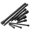 Haste de extensão de mosca 3/8 grande, média e pequena ferramenta de catraca 1/2 haste curta 1/4 haste de extensão de 9 peças haste de conexão de soquete