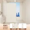 Cortina de Ducha Magnética Invisible, Cortina Divisoria de Ducha para Baño Apilable sin Riel, Separación de Seco y Húmedo, Impermeable y a Prueba de Moho, Cortina de Ducha de Alta Gama