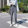 Pantalones de pierna ancha mujer 2026 Otoño/Invierno Nuevo Estilo Coreano Retro Rectos Estilo Papá Cintura Alta ins Jeans Estudiante Versátil