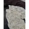 DestacadoYuran 26 Colección Primavera/Verano Nuevo Cardigan de Punto Grueso de Hilo de Algodón Hueco Tejido a Mano de Manga Larga Oversized