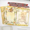 Nuevo Cuaderno de Páginas a Color Boda Sakura Lobo 16K Cuaderno de Animación Bidimensional Niña Variedad Sakura Cuaderno de Tapa Dura