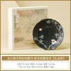 Tinta Pedra Negra Osmanthus Coelho Segurando a Lua Suporte de Chaleira Conjunto de Chá Cerâmico Doméstico Peças de Reposição Suporte de Chaleira Prato de Lanche Chinês de Alto Valor Porta-copos