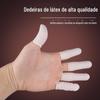 Autêntico Weiyang exame médico látex punho dedo descartável borracha protetora ginecológica administração luvas 200 1 pacote