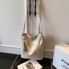 Bolsa Balde Estilo Chinês Artístico para Mulheres 2025 Nova Moda Bolsa Feminina Estampada Bolsa de Ombro Tendência