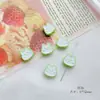 Linda Chica Aleación Conejo Garra de Gato Cuentas Aceite Goteando Pintado DIY Cadena de Teléfono Móvil Pulsera Material Accesorios de Joyería