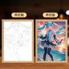 Pintura de Iluminação Ambiente Hatsune Future miku Luz de Noite Luminosa de Mão Luz de Atmosfera para Quarto Enfeites Secundários de Animação