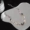 Estilo Dulce Fresco ins de Moda Ola Irregular Mariposa Collar para Mujer Nicho Lujo Ligero Estilo de Gama Alta Cadena para Clavícula Explosiones de Moda