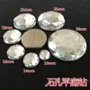 123567890mm Rhinestones Blancos Transparentes No Porosos de Dorso Plano para Manualidades Hechas a Mano Rhinestones Redondos Brillantes de Acrílico de Taiwán en Varios Tamaños