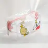Bolsa de Cosméticos Transparente Impermeable Estilo Coreano Ins Hyuna con Flores para Mujer Portátil de Gran Capacidad para Niña Almacenamiento de Viaje Neceser
