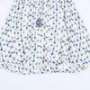 Aliexpress Ropa Europea y Americana al por Mayor Transfronteriza Vestido con Estampado de Diseño Plisado con Cuello en V Primavera Temprana 2025