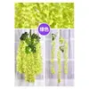 Flor de Glicinia de 3 Hojas y 6 Hojas Flor de Frijol Decoración de Boda Arco de Flores Artificiales Accesorios Enredadera de Flores de Plástico para Techo Lote de Flores Artificiales
