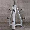 Suporte para Barra, Barra de Halteres, Suporte para Anilhas, Rack de Armazenamento, Furo Grande, Furo Pequeno, Equipamento para Estúdio de Treinamento Pessoal