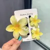 Pinza para el Cabello de Flor de Huevo 2025 para Cabello Semirecogido en la Parte Trasera de la Cabeza, Pinza de Tiburón de Tamaño Mediano, Pinza para el Cabello Grande