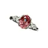 Anillo Popular de Zafiro Color Amanecer de Xiaohongshu, Lujo Ligero, Moderno, Versátil, Gama Alta, Joyería de Diseño de Nicho
