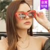 Gafas de Sol Ojo de Gato Triangulares Distintivas Estilo Europeo y Americano Gafas de Celebridad de Internet 2022 Nuevo Estilo Retro Cóncavo Gafas de Sol Hip Hop