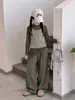 Conjunto estiloso e sofisticado estilo coreano para meninas no outono de 2026 - um conjunto de roupas super moderno e de beleza única para meninas mais velhas