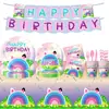 Artigos de Festa Personalizados Casa da Gabby Decoração de Aniversário Adereços Pratos de Papel Copos de Papel Toalhas Papel de Seda Faixas
