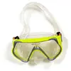 Máscara de Mergulho Profissional Personalizada para Crianças Máscara de Snorkel Lente de Vidro Temperado de Alta Definição Máscara de Mergulho de Silicone
