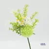 Buquê de Flores Artificiais de Seda Amarrado à Mão com Cordyceps - Visual Fresco e Natural, Flores de Seda, Flores Artificiais, Buquê de Papel, Ímã de Geladeira, Arranjo de Flores, Flores Decorativas