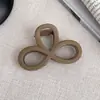 Pinza de Agarre de 8 Caracteres Templada para Cabello Medio de Mujer Pinza de Tiburón Pinza para Medio Cabello Pinza para Cabello de la Parte Posterior de la Cabeza Accesorios para el Cabello