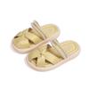 Pantuflas de Punta Cerrada para Niñas 2025 Nuevas Sandalias Princesa Mary Jane de Verano Huecas Slip-On Zapatos de Playa para Bebé