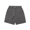 TRS Japonês Tendência Workwear 26SS Fio Duplo Lona Pérola B01 Lenhador Calça de Cinco Pontos Shorts Workwear Lavados e Desgastados Masculino