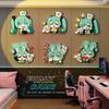 Hatsune Miku Sala de E-Sports Decoración Habitación Niña Princesa Pared Mesita de Noche Pintura Pegatina Renovación Objetos Pequeños