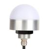 Alarma sonora y luminosa luz indicadora semicircular tricolor 12V mini LED luz de advertencia de equipo impermeable luz de señal 24V