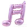16 puntos nota doble 8 puntos nota simple globo de modelado musical de papel de aluminio globo de película de aluminio para fiesta de cumpleaños infantil